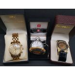 Vintage 3 x Collectable Watches Boxed