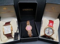 Vintage 3 x Collectable Watches Boxed