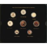 Collectable Coins The Emblem Series Set of 8 The Decimals Of Elizabeth II