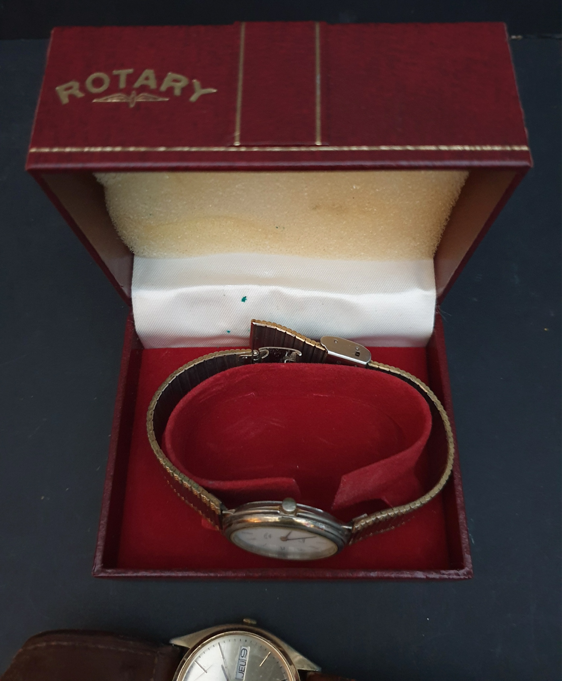 Vintage Rotary Gents Wrist Watch & 1 Other - Image 2 of 2