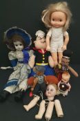 Parcel of 7 Collectable Dolls