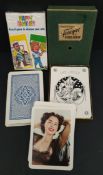 Vintage Fournier Playing Cards & 2 Others