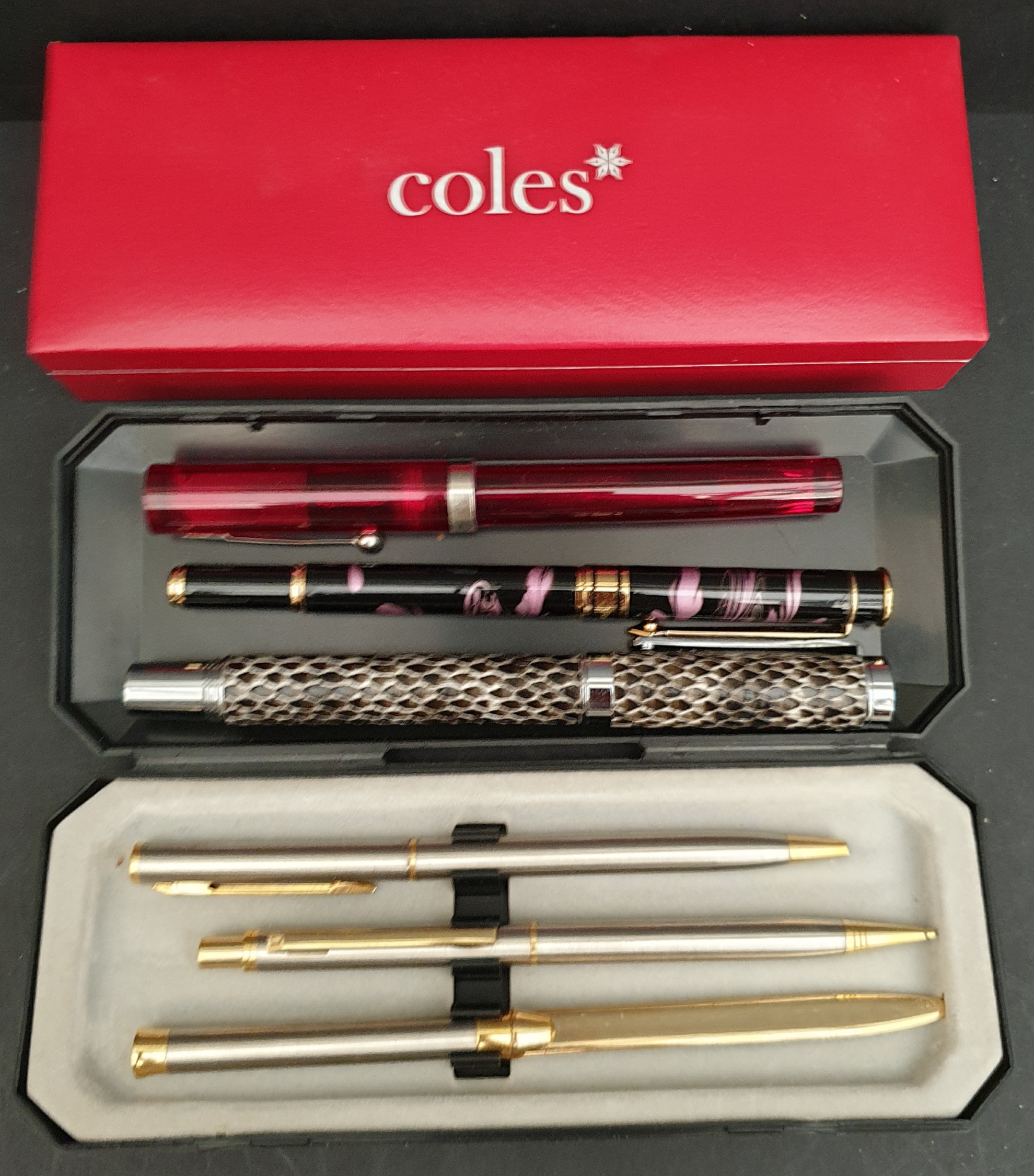 Parcel of Pens Includes Sheaffer Coles & Pierre Farler