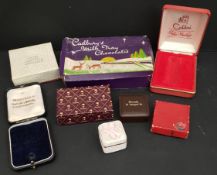 Collection of 8 Vintage Boxes Includes Jewellery Boxes