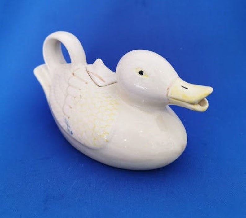 Vintage Art Deco Style Duck Teapot