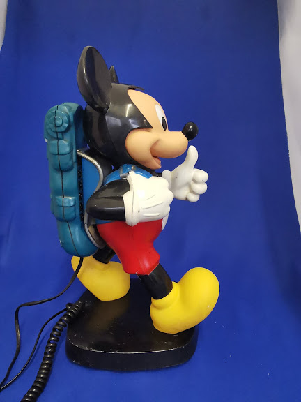 Mickey Mouse Phone 1986 Tyco Disney Telephone - Image 5 of 7