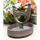 Antique Boot Scraper Freestanding Original Victorian Architecture