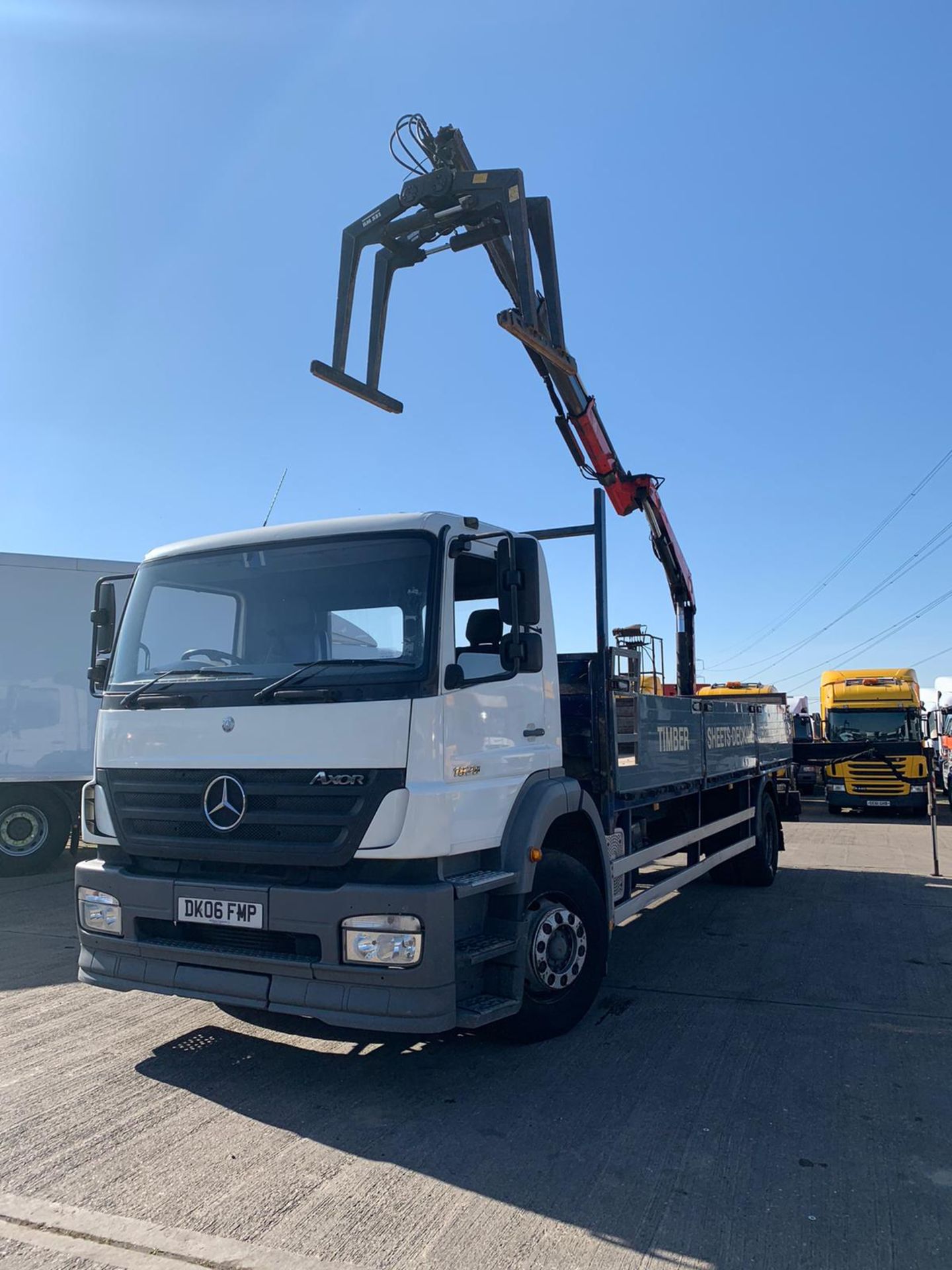 Mercedes 816 Ategos 18FT Dropside