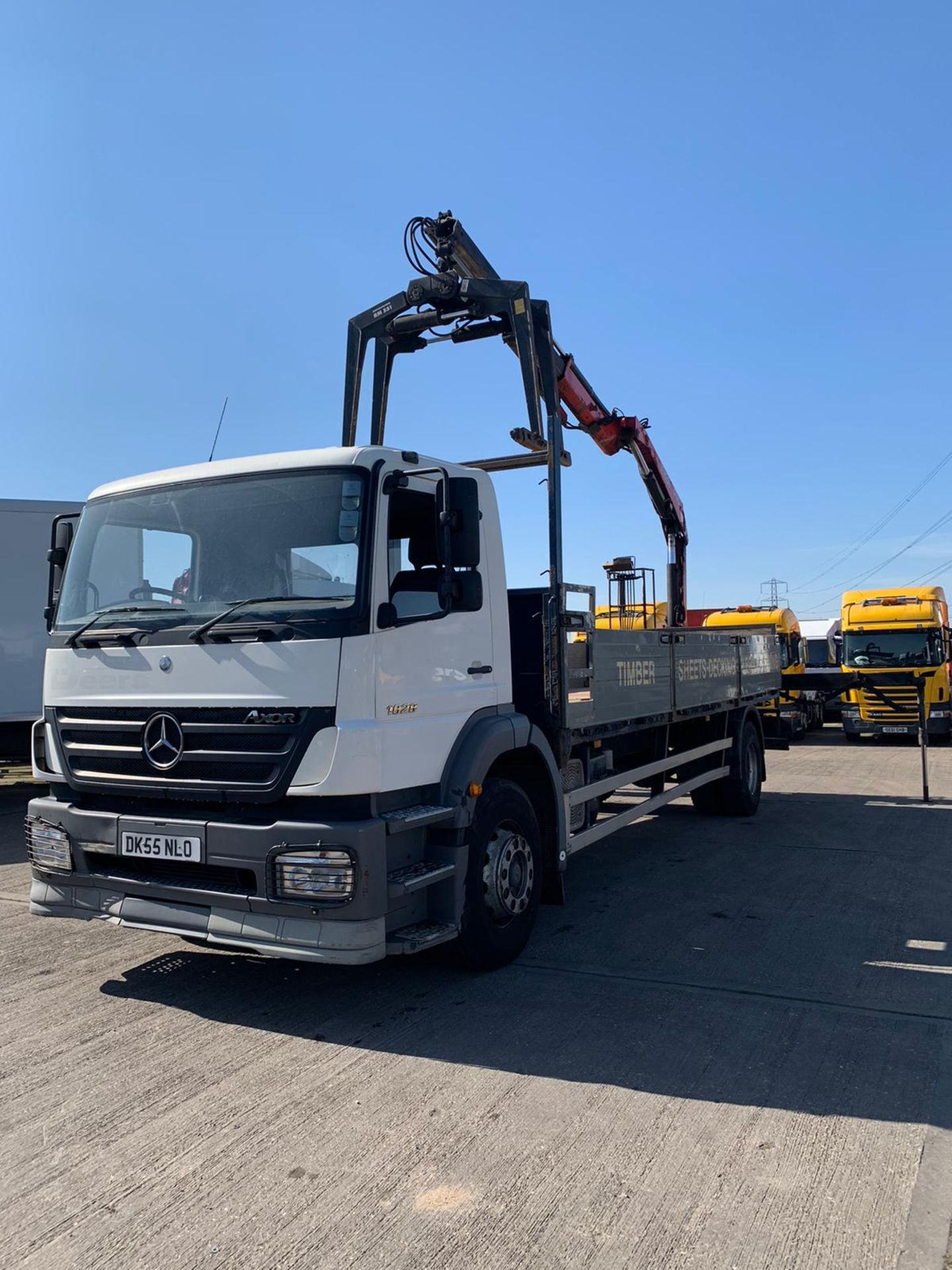 Mercedes 1828 Axor 22FT Dropside