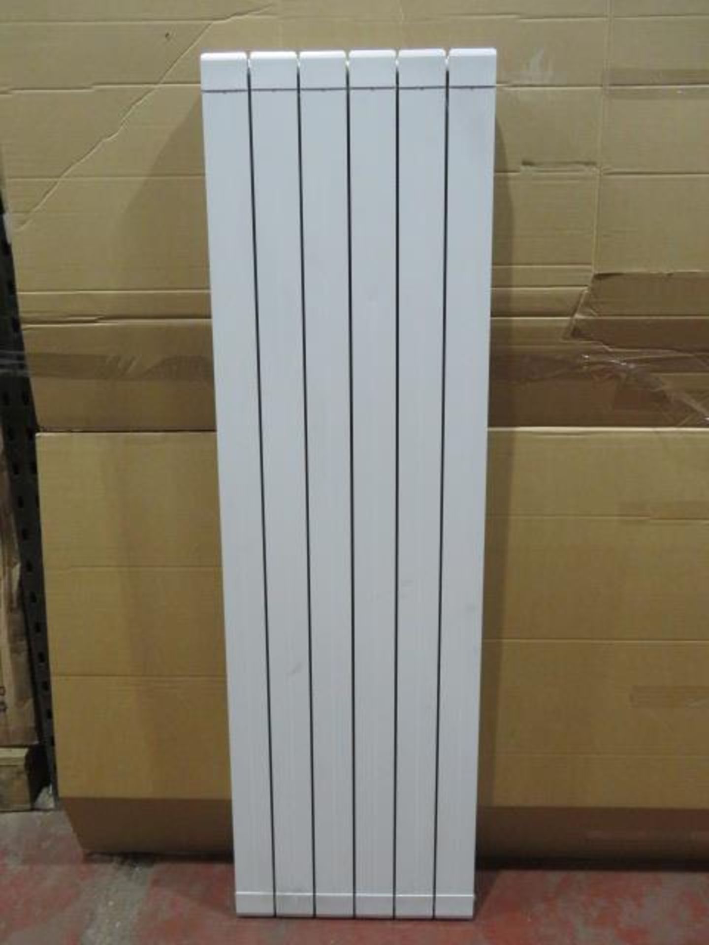 (UR18) 1600x475mm White Flat Panel Vertical Radiator. RRP £449.99.Ultra-modern in design we re... - Image 3 of 3