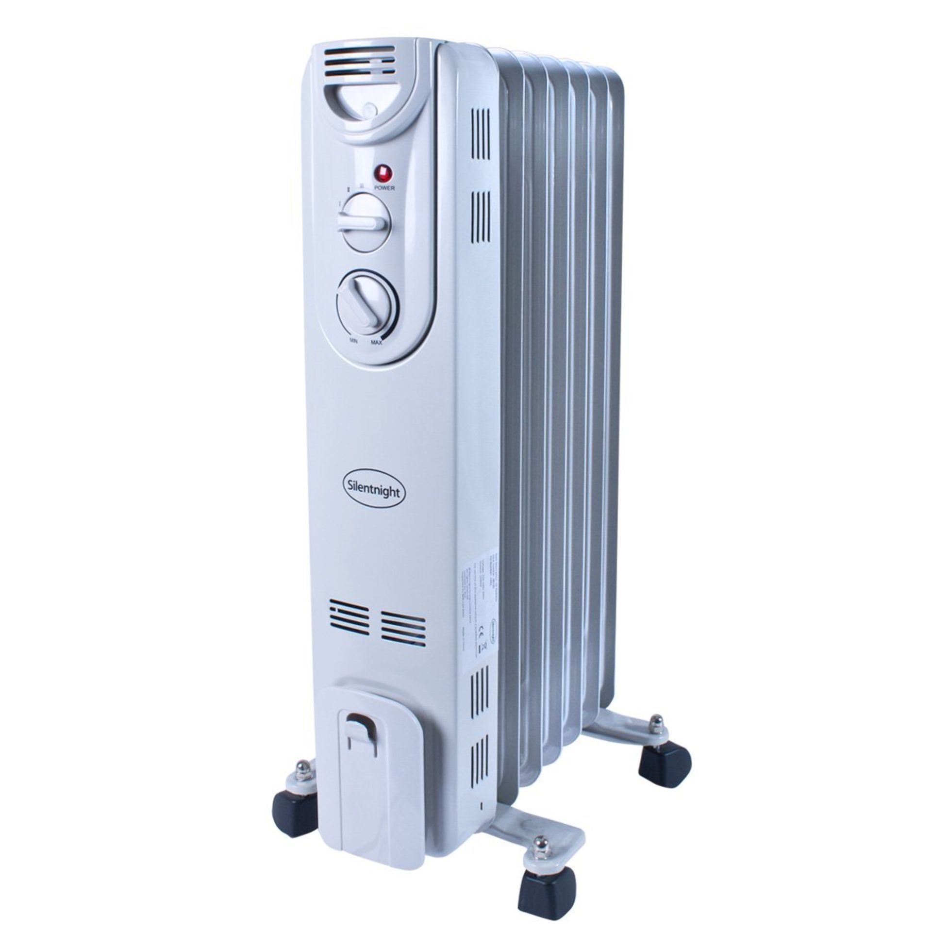 (G80) Silentnight Oil Radiator, 1500 W. Silentnight Brand - The Secret to a great nights sleep ...( - Image 3 of 5