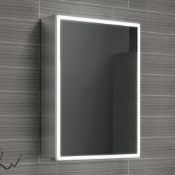 (RC121) 450x600 Cosmic Illuminated LED Mirror Cabinet. RRP £599.99. We love this mirror cabine...