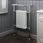 (RC98) 952x659mm Large Traditional White Premium Towel Rail Radiator. RRP £449.99. We love thi...