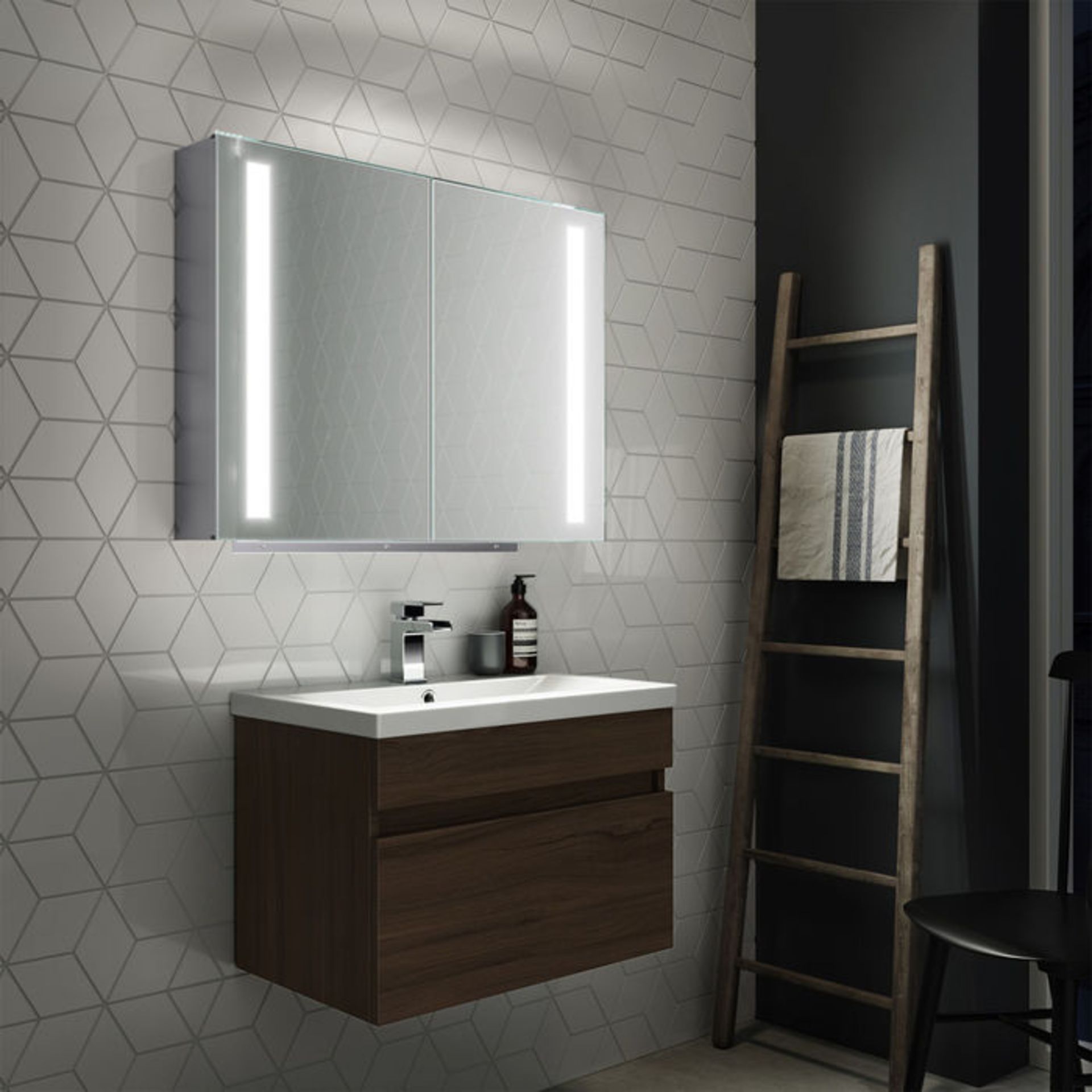 (RC33) 800x600 Dawn Illuminated LED Mirror Cabinet. RRP £599.99. We love this mirror cabinet ... - Image 2 of 4