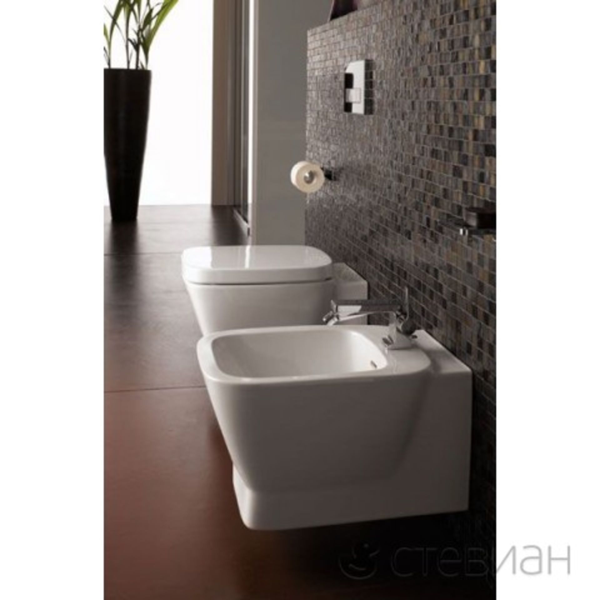 (XL38) Silk 540mm Bidet. RRP £369.99. The Silk bathroom collection is packed with many thought...( - Image 3 of 5