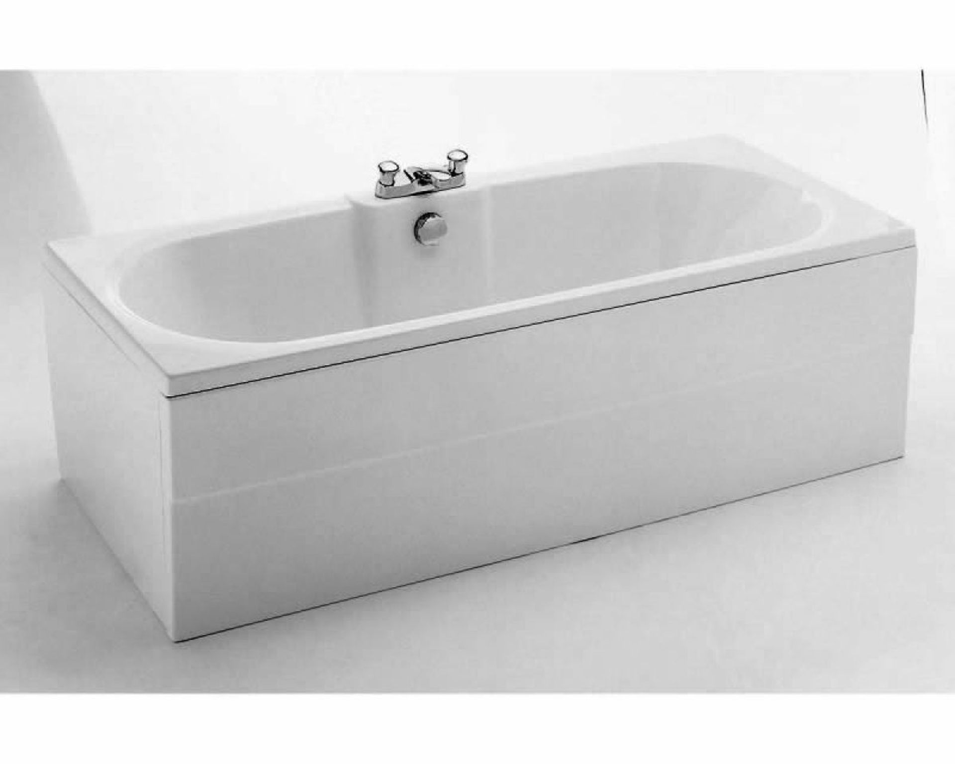 (RC7) 2000x900mm Keramag Deep Double Ended Bath. RRP £627.99. Our range of double ended baths... - Image 3 of 5