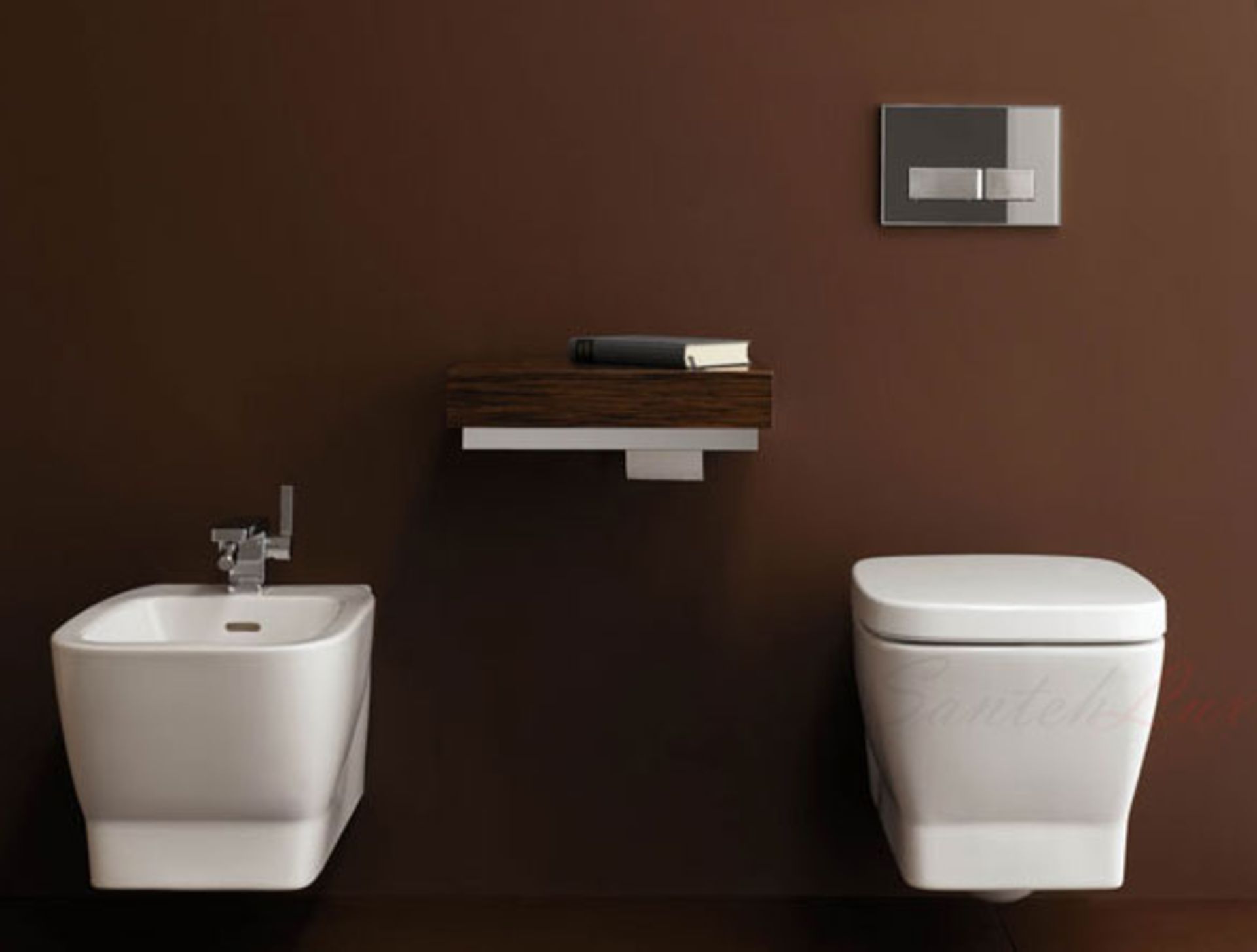 (XL38) Silk 540mm Bidet. RRP £369.99. The Silk bathroom collection is packed with many thought...( - Image 4 of 5