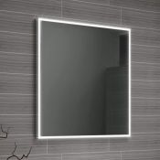 (RC85) 600x600mm Cosmic LED Mirror. RRP £399.99. We love this mirror as it provides a warm glo...