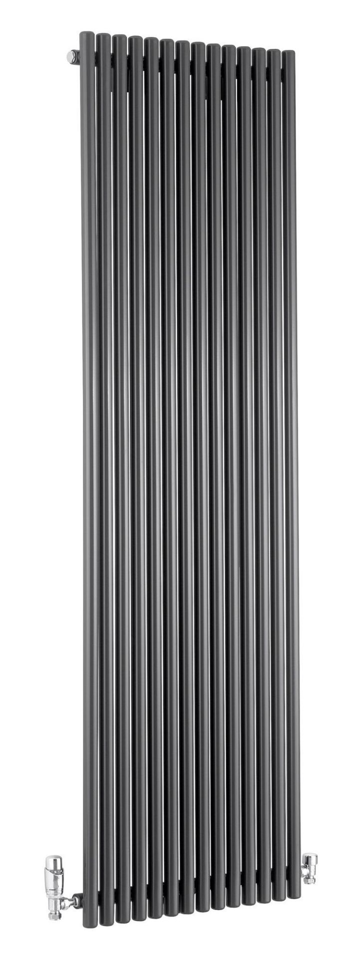 (HM22) 1800x550mm Ximax Supra Vertical Designer radiator Anthracite. RRP £459.99. Discover ou... - Image 2 of 2