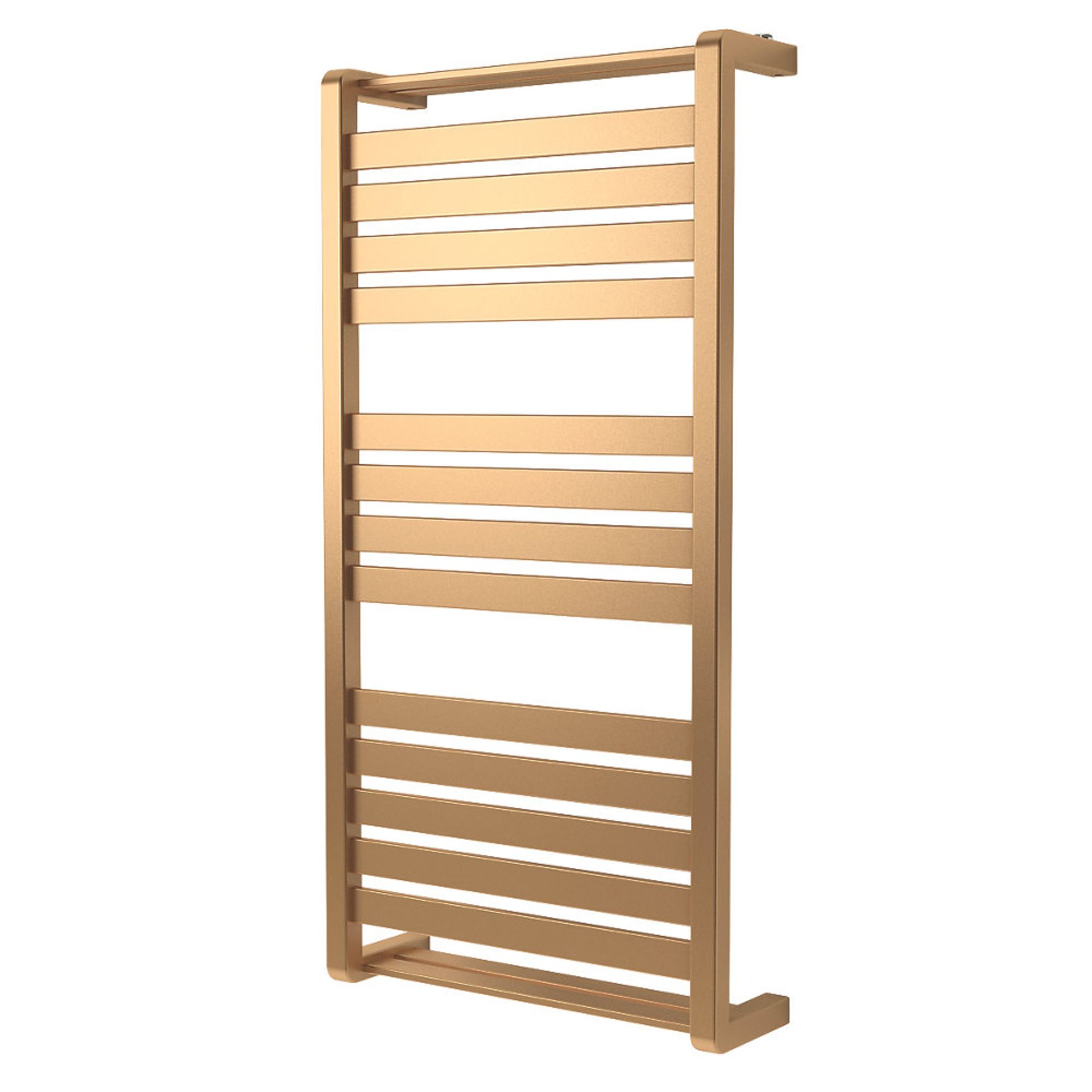 (HM24) 1000x500mm Copper Desinger Loreto Veritcal Water Towel Warmer. Innovative 'C' shape desi...