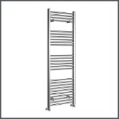 (VD159) 1200x450mm Straight Heated Towel Radiator.RRP £354.99.Transform your bathroom with th...
