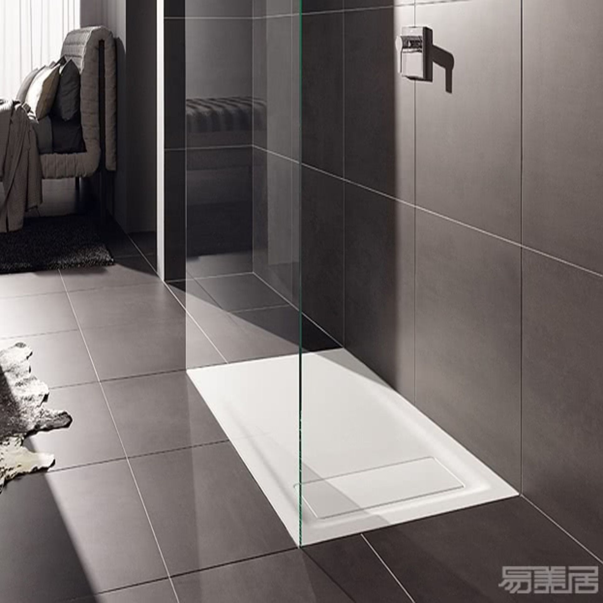 (VD145) Keramag 1600x900mm Opale White Shower Tray. RRP £1,485.99.Opale is sober, slender and...