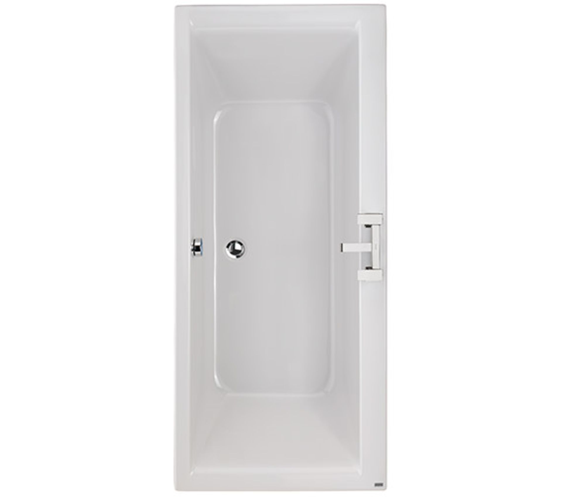 (RC50) 1700x750mm Twyfords Clarissa Plus Double Ended White Bath Tub. RRP £442.99. The Twyford... - Image 2 of 4