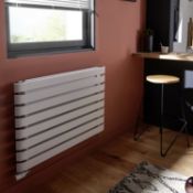 (VD152) 620x1200mm Wilsona Horizontal Designer Radiator White Painted. RRP £380.99. Our double...