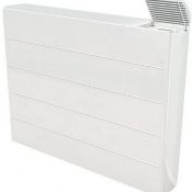(QP6) Myson iVector IV1402PBC MKII - 600 x 1200mm - 2 Pipe Fan Convector Heater - White. RRP £...((