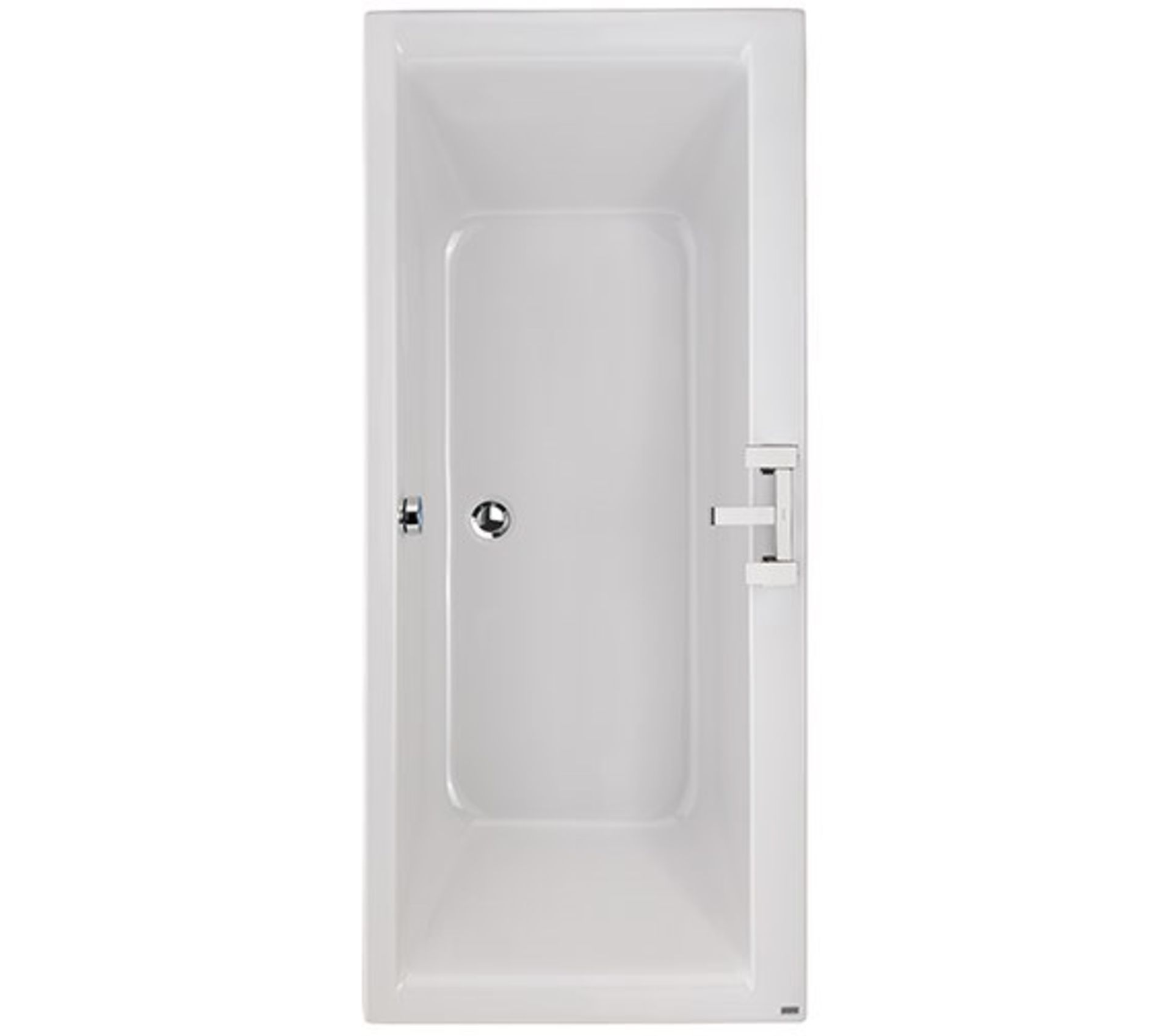 (PC12) 1700x750mm Twyfords Clarissa Plus Double Ended White Bath Tub. RRP £442.99.The Twyford ... - Image 3 of 4