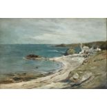 JOHN SMART RSA (1838-1898) Along the Coast, signed oil on canvas painting