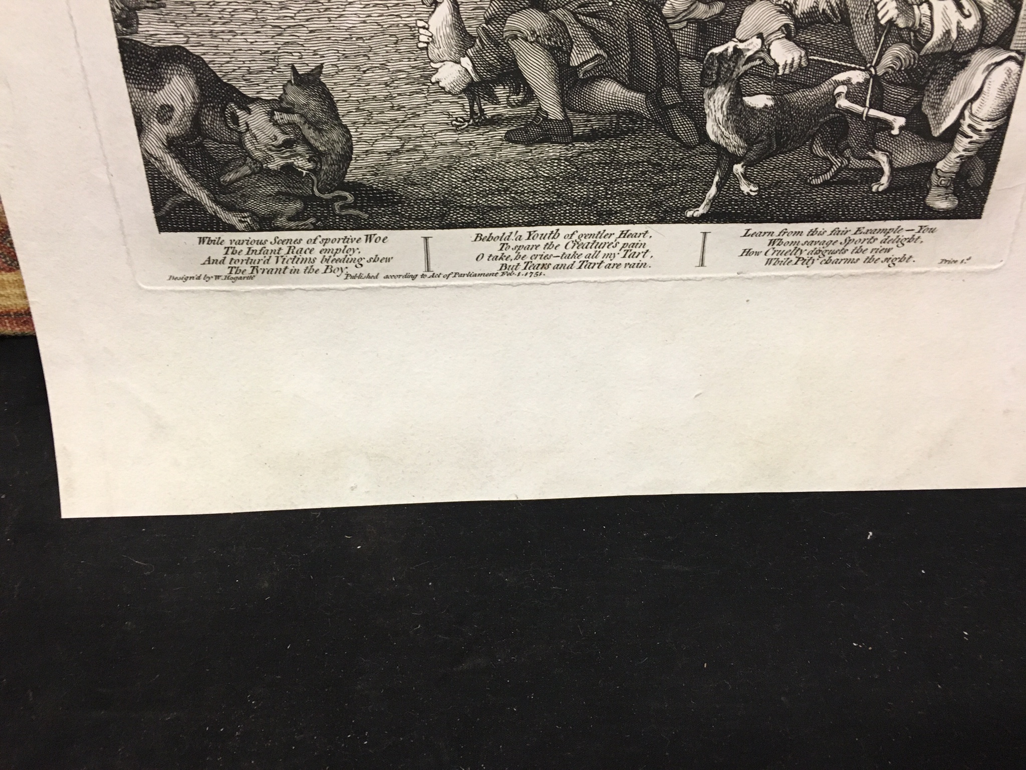 William Hogarth (1697-1764) the four stages of cruelty prints - Image 5 of 18