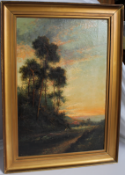 Francis.E.Jamieson (British, 1895-1950) Landscape Oil on Canvas