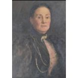 Oil painting beloved by john Mclure Hamilton of Charlotte close knapp