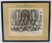 Oxford University St Peter's Hall Rugby XV 1936-37 Photograph