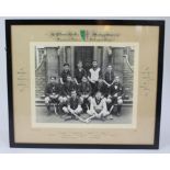 Oxford University St Peter's Hall 1938-39 Hockey XI Photograph