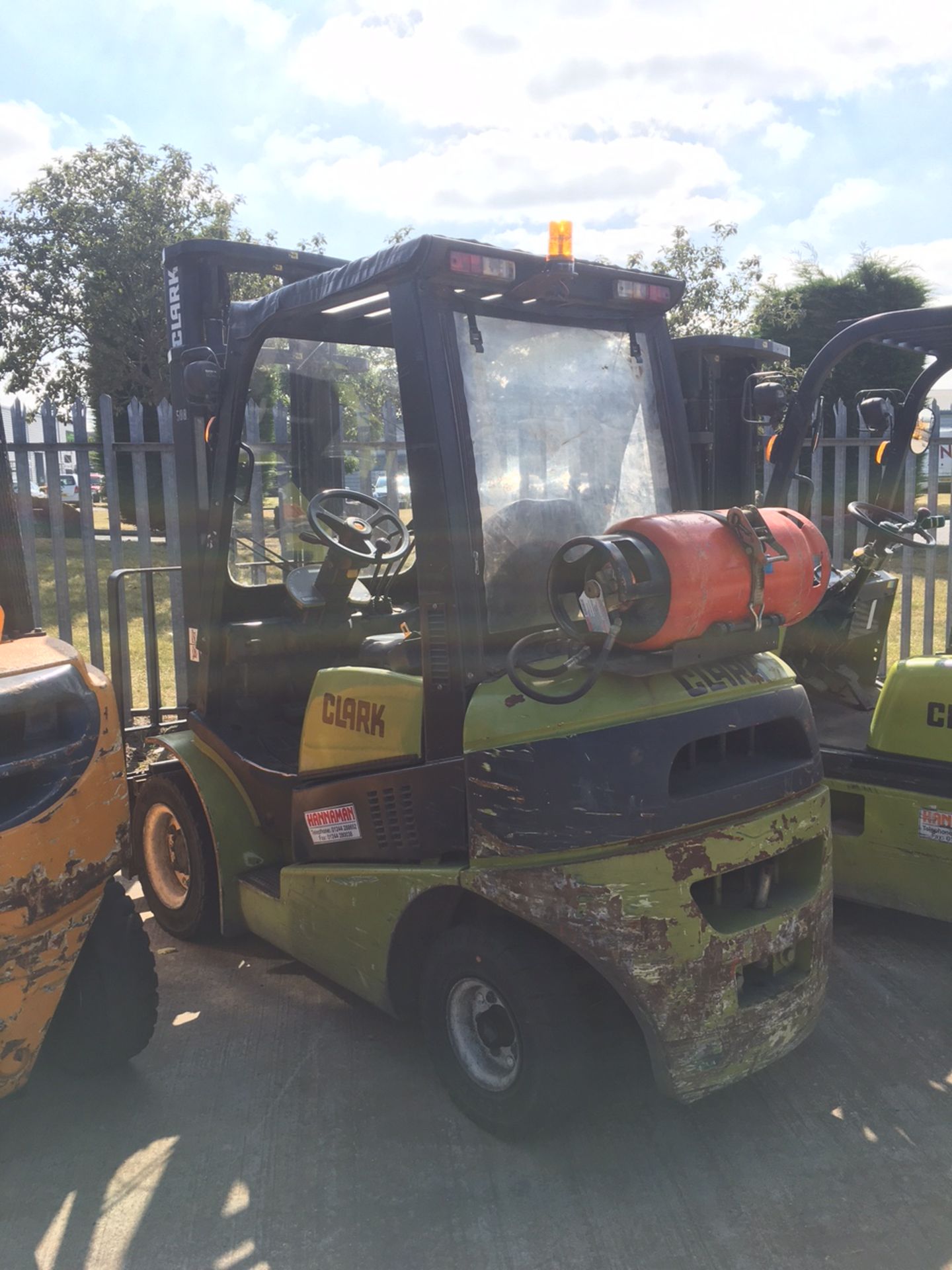 F508 Clark C25L LPG Forklift - Bild 3 aus 6