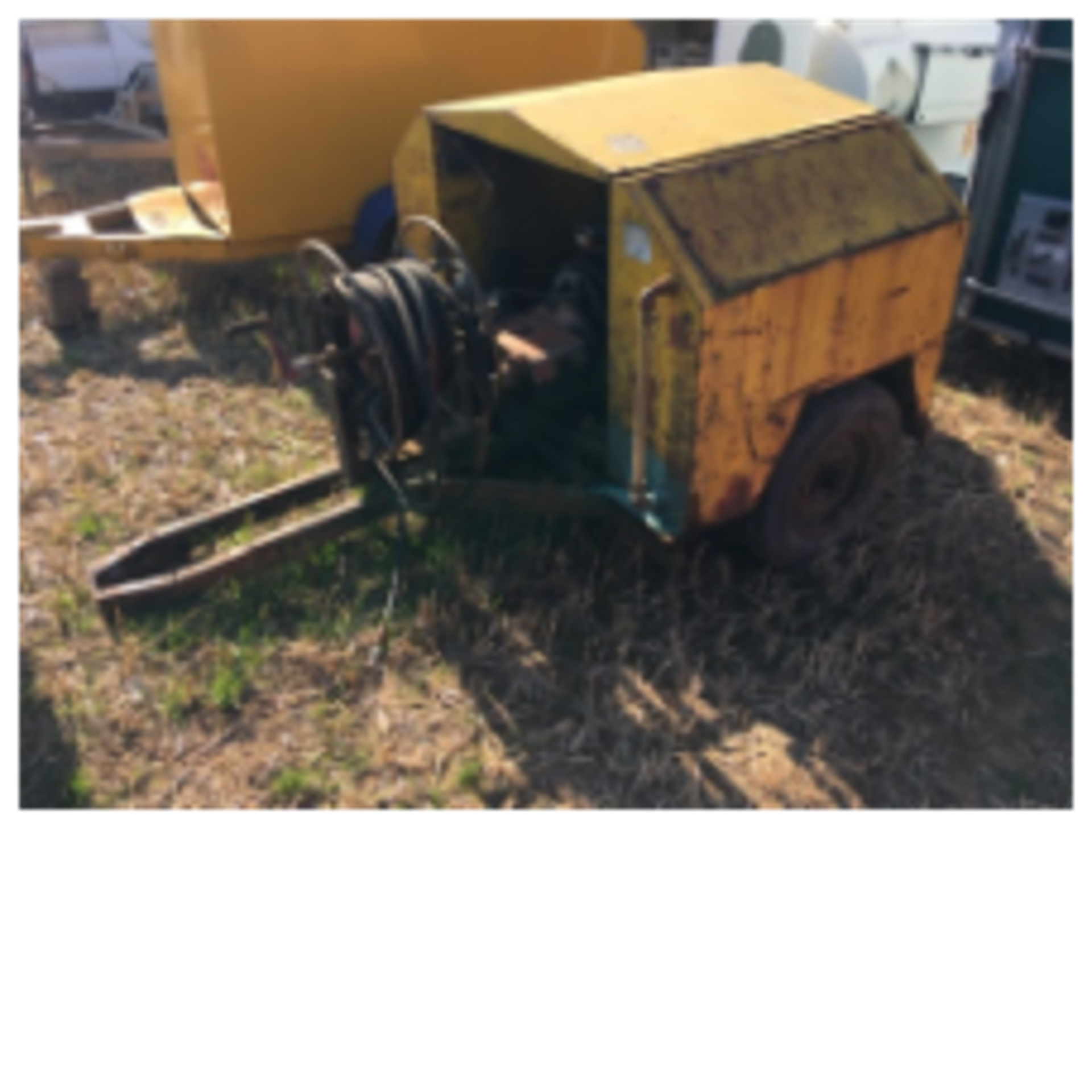 Yellow Pressure Washer