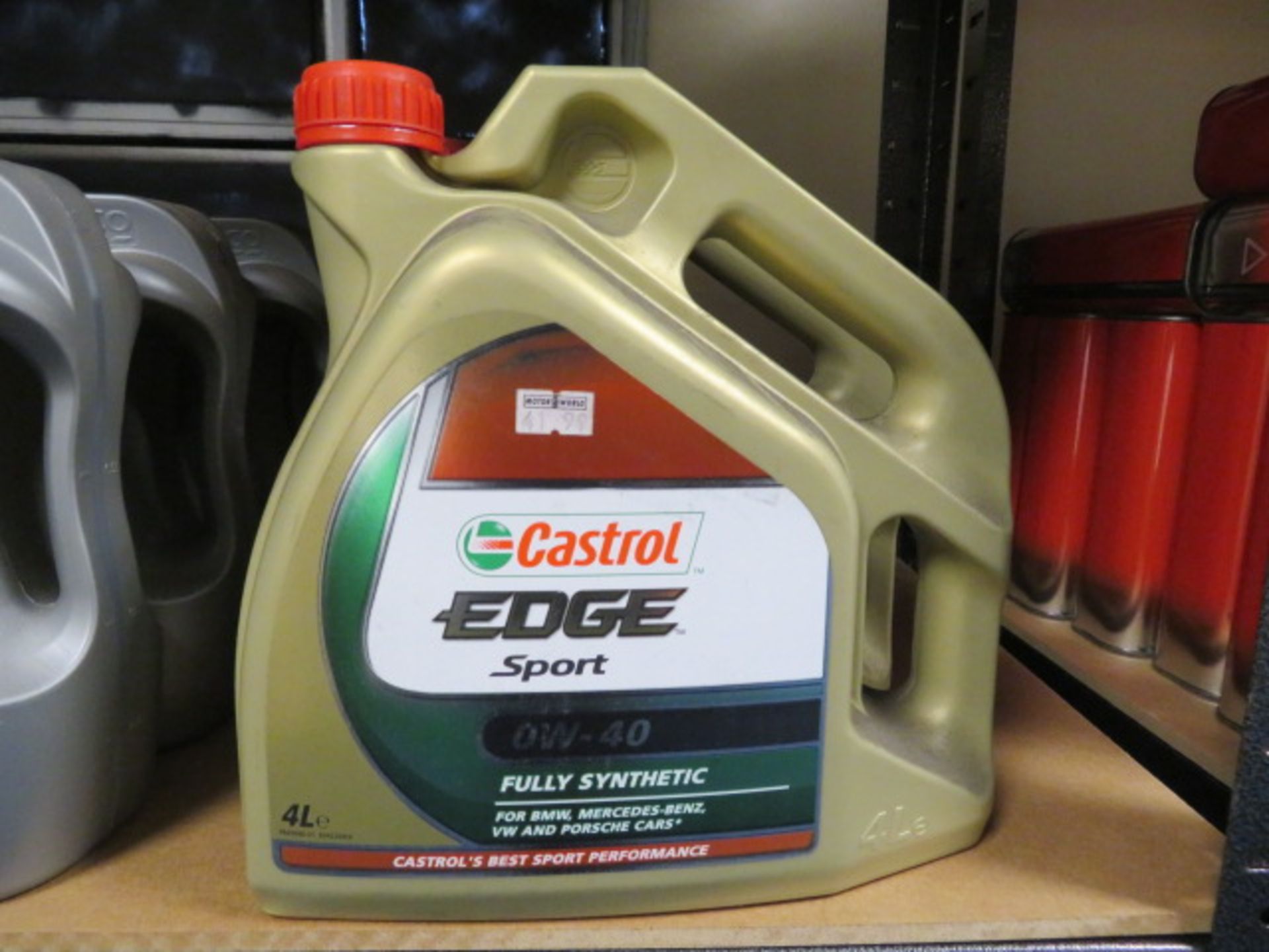 2 x CASTROL EDGE SPORT 0W40 FULLY SYNTHETIC OIL. UK DELIVERY AVAILABLE FROM £14 PLUS VAT. HUGE...