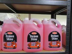 8 X DEMON SHINE POUR ON SHINE 5 LITRE. UK DELIVERY AVAILABLE FROM £14 PLUS VAT. HUGE RE-SALE P...