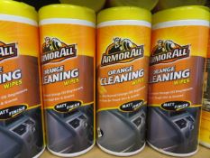 19 X ARMORAL 30 PACK ORANGE CLEANING WIPES. UK DELIVERY AVAILABLE FROM £14 PLUS VAT. HUGE RE-S...