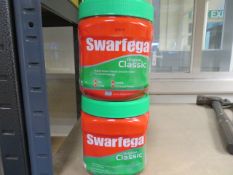 8 X SWARFEGA ORIGINAL CLASSIC RAPID ACTION CLASSIC SMOOTH GREEN GEL HAND CLEANER ILITRE. UK DE...