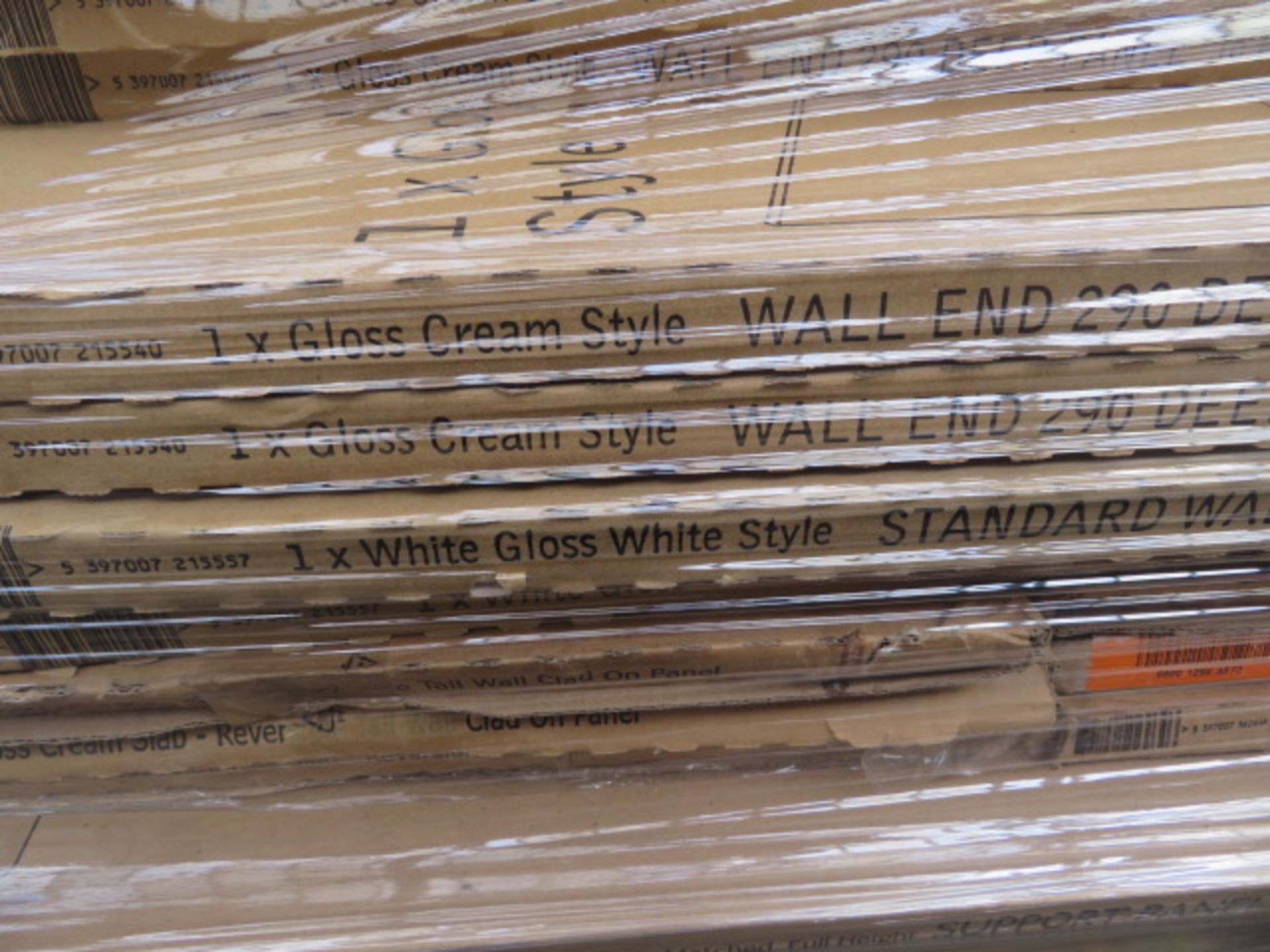 (U2) LARGE PALLET TO CONTAIN APPROX. 62 ITEMS OF KITCHEN STOCK TO INCLUDE: GLOSS ANTHRACITE SLA... - Image 5 of 7