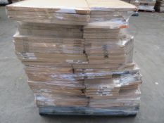 (U17) LARGE PALLET TO CONTAIN APPROX 72 ITEMS OF KITCHEN STOCK TO INCLUDE: SOLID OAK EFFECT DO...