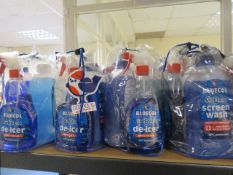 12 x BLUECOL WINTER POWERPACK. EACH INCLUDES: 1x BLUECOL SCREENWASH 1L, 1 x BLUECOL ANTIFEEEZE ...