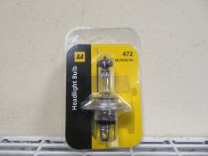 19 X AA HEADLIGHT BULB 12V 60/55W H4. UK DELIVERY AVAILABLE FROM £14 PLUS VAT. HUGE RE-SALE P...