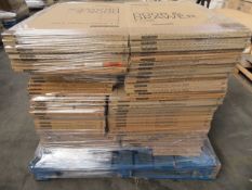 (U1) LARGE PALLET TO CONTAIN APPROX. 66 ITEMS OF KITCHEN STOCK TO INCLUDE: GLOSS CREAM SLAB 500...