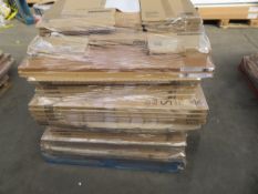 (U6) LARGE PALLET TO CONTAIN APPROX. 56 ITEMS OF KITCHEN STOCK TO INCLUDE: IVORY/CREAM FULL HEI...