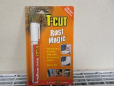18 X T-CUT RUST MAGIC 10ML. UK DELIVERY AVAILABLE FROM £14 PLUS VAT. HUGE RE-SALE POTENTIAL.