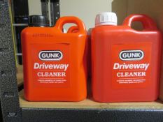 7 x GUNK 1L DRIVEWAY CLEANER. REMOVES OIL STAINS FROM DRIVEWAYS, PATHS & PATIOS. UK DELIVERY AV...